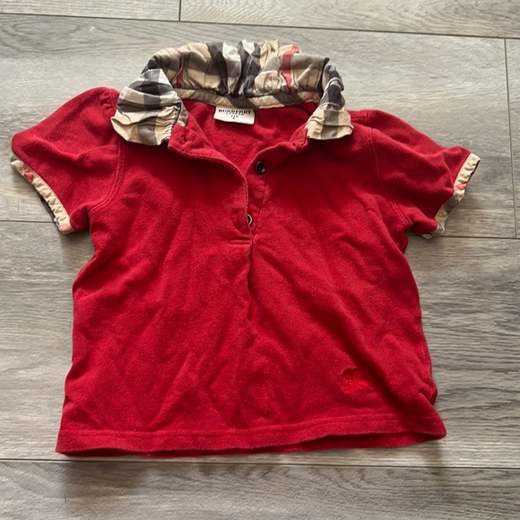 Burberry Other - BURBERRY GIRL's TOP 3-4T